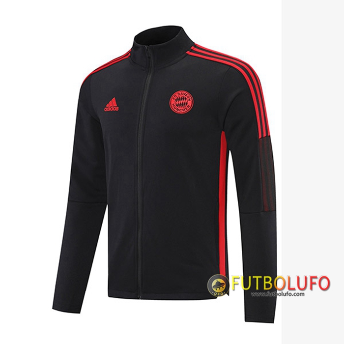 Chaquetas Futbol Bayern Munich Rojo/Negro 2021/2022