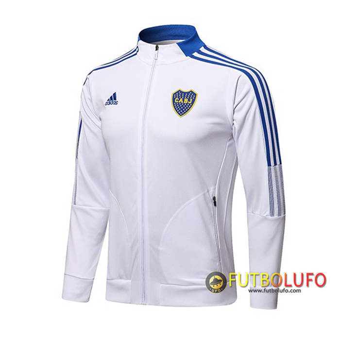 Chaquetas Futbol Boca Juniors Blanca/Azul 2021/2022