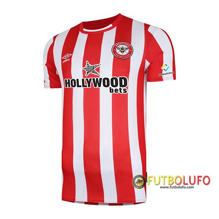 Camiseta Futbol Brentford Titular 2021/2022