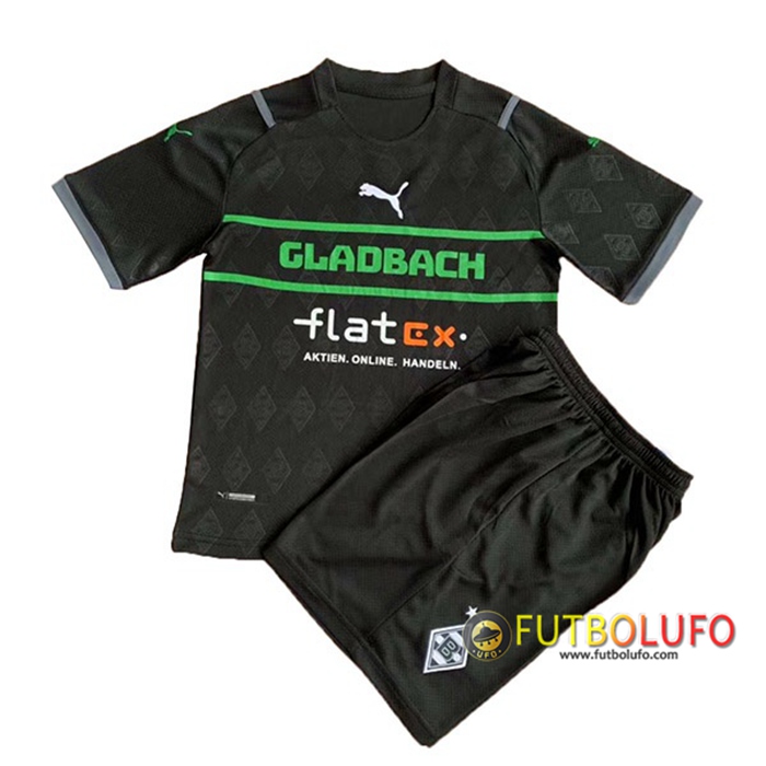 Camiseta Futbol Mönchengladbach Ninos Tercero 2021/2022