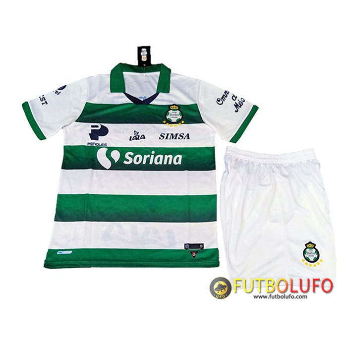 Camiseta Futbol Santos Laguna Ninos Titular 2021/2022