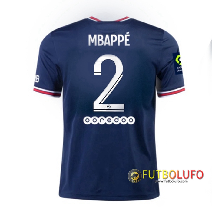 Camiseta Futbol Jordan PSG (Hakimi 2) Titular 2021/2022
