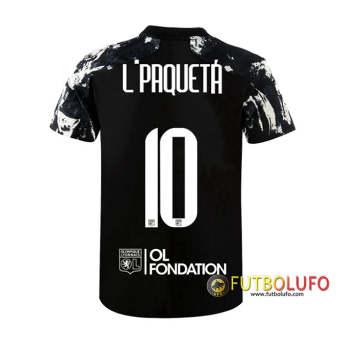 Camiseta Futbol Lyon (L.PAQUEYA 10) Tercero 2021/2022