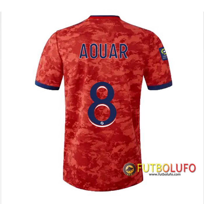 Camiseta Futbol Lyon (AOUAR 8) Alternativo 2021/2022