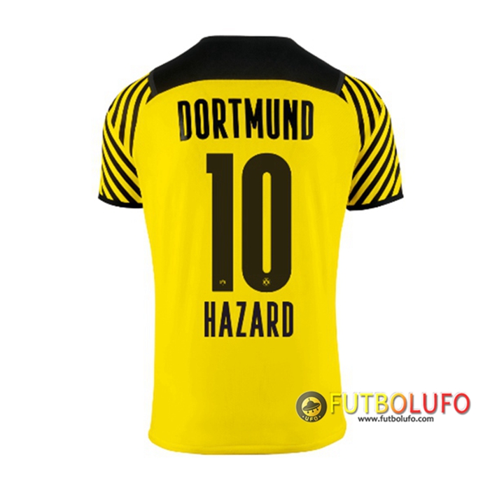 Camiseta Futbol Dortmund BVB (Hazard 10) Titular 2021/2022
