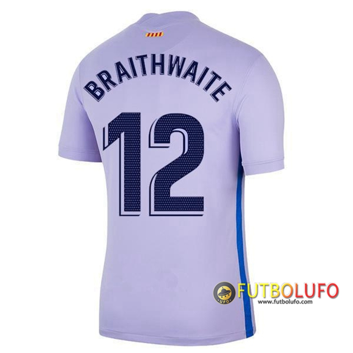 Camiseta Futbol FC Barcelona (Martin Brathwaie 12) Alternativo 2021/2022