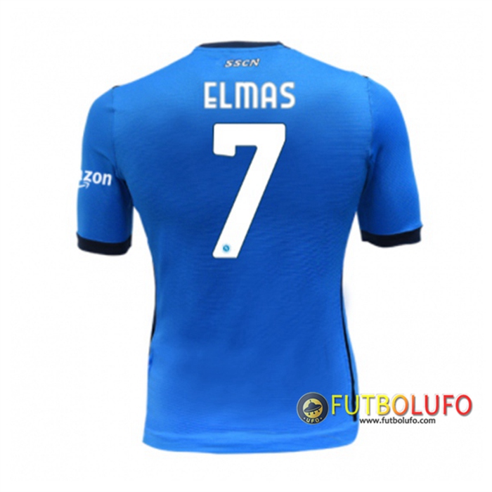 Camiseta Futbol SSC Napoli (ELMAS 7) Titular 2021/2022