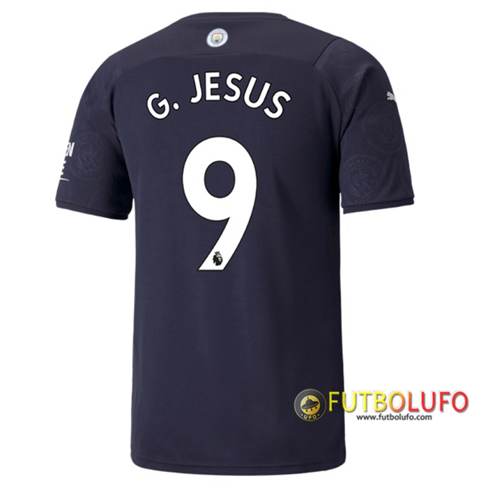 Camiseta Futbol Manchester City (G.JESUS 9) Tercero 2021/2022