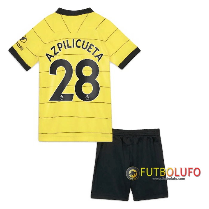 Camiseta Futbol FC Chelsea (Azpilicueta 28) Ninos Alternativo 2021/2022