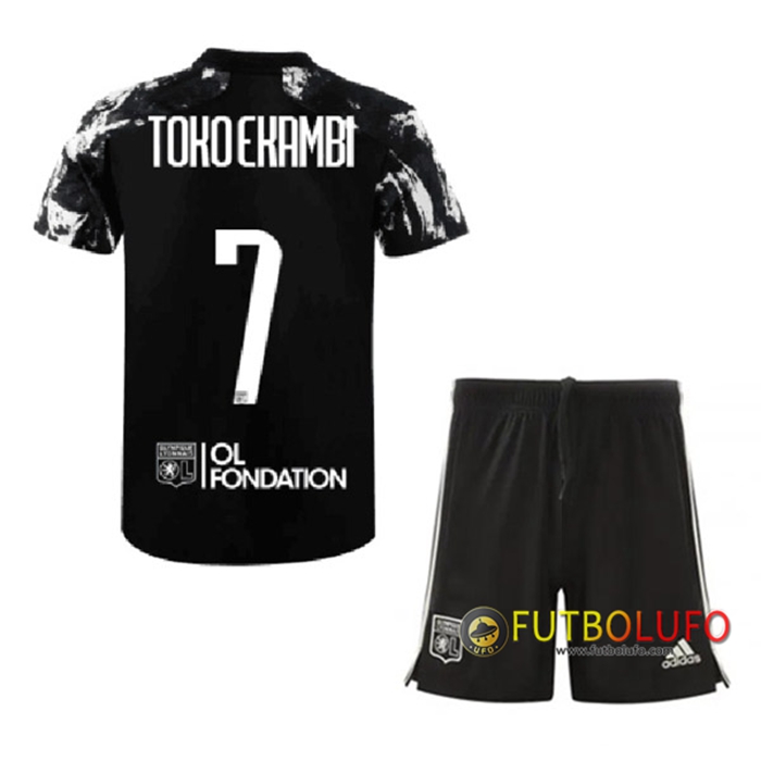 Camiseta Futbol Lyon (TOKO EKAMBI 7) Ninos Tercero 2021/2022