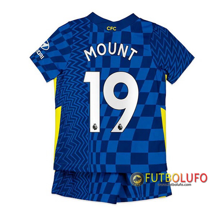 Camiseta Futbol FC Chelsea (Mount 19) Ninos Titular 2021/2022