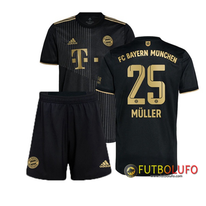 Camiseta Futbol Bayern Munich (Muller 25) Ninos Alternativo 2021/2022