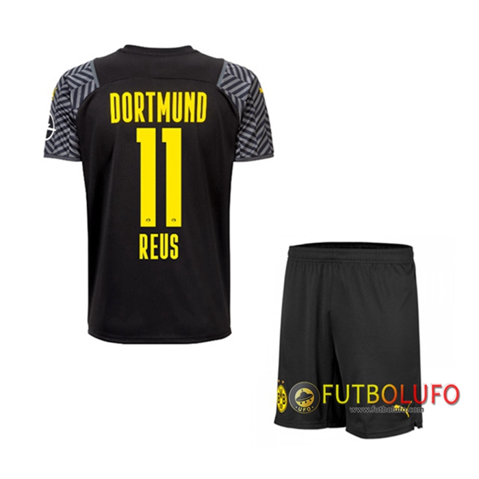 Camiseta Futbol Dortmund BVB (Reus 11) Ninos Alternativo 2021/2022