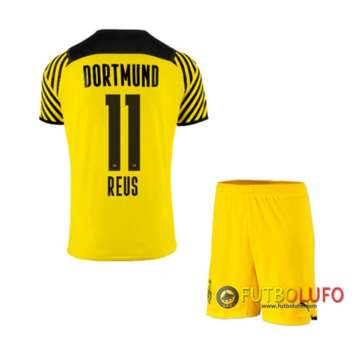 Camiseta Futbol Dortmund BVB (Reus 11) Ninos Titular 2021/2022