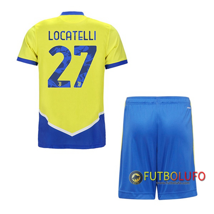 Camiseta Futbol Juventus (LOCATELLI 27) Ninos Tercero 2021/2022