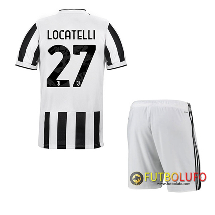Camiseta Futbol Juventus (LOCATELLI 27) Ninos Titular 2021/2022