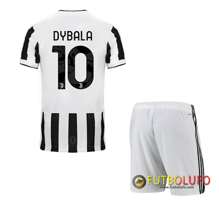 Camiseta Futbol Juventus (DYBALA 10) Ninos Titular 2021/2022