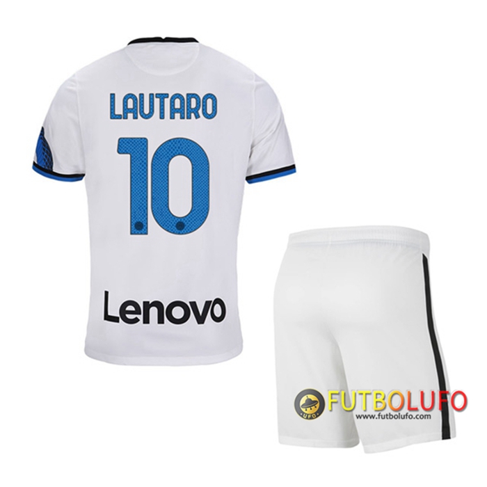 Camiseta Futbol Inter Milan (LAUTARO 10) Ninos Alternativo 2021/2022