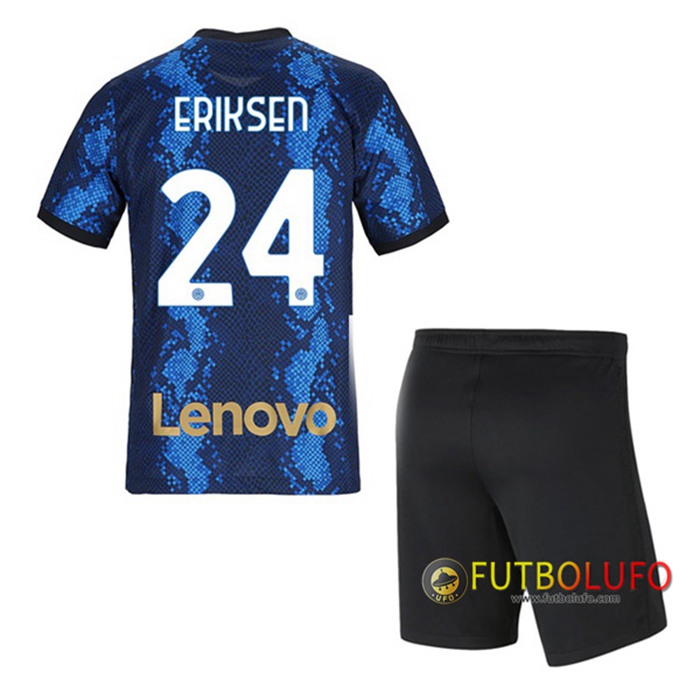 Camiseta Futbol Inter Milan (ERIKSEN 24) Ninos Titular 2021/2022