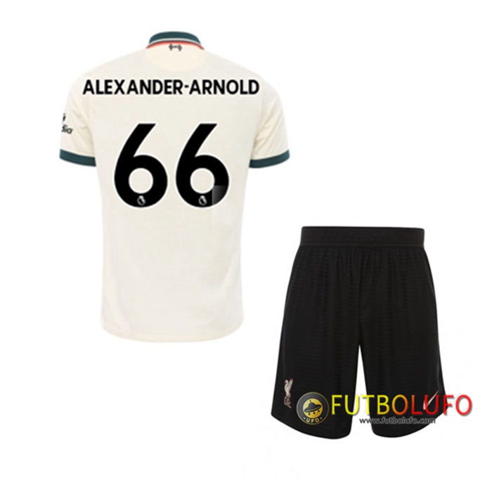Camiseta Futbol FC Liverpool (Alexander Arnold 66) Ninos Alternativo 2021/2022