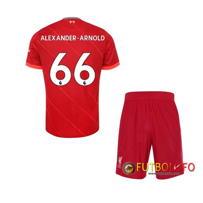 Camiseta Futbol FC Liverpool (Alexander Arnold 66) Ninos Titular 2021/2022