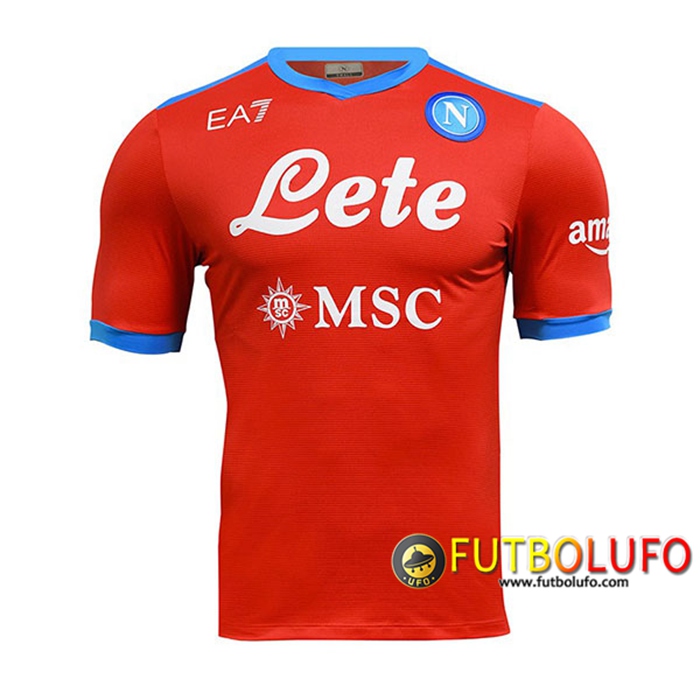 Nuevo Camiseta Futbol SSC Napoli Tercero 2021/2022