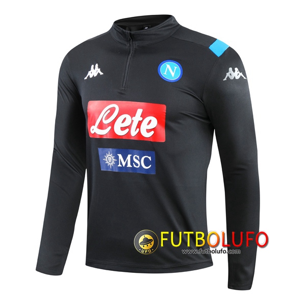 Sudadera De Entrenamiento SSC Napoles Negro 2020/2021