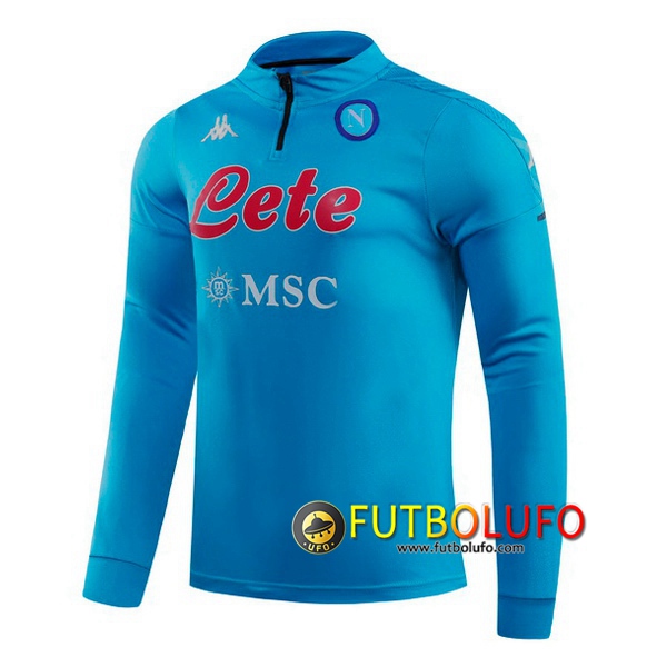 Sudadera De Entrenamiento SSC Napoles Azul 2020/2021