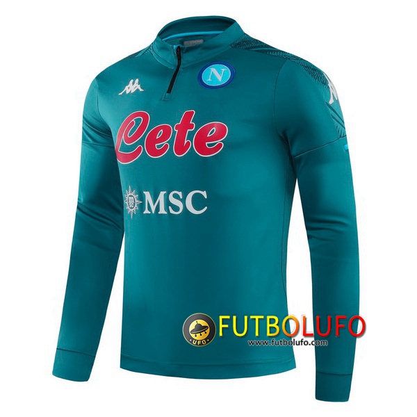 Sudadera De Entrenamiento SSC Napoles Verde 2020/2021