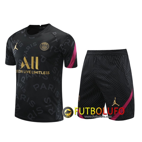 Camiseta Entrenamiento PSG + Shorts Negro 2020/2021