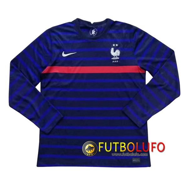 Camiseta Futbol Francia Primera Manga larga 2020/2021