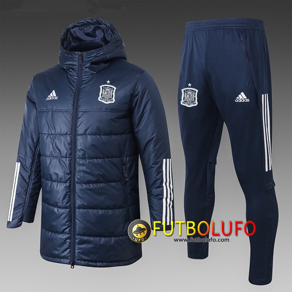 Chaqueta De Plumas Espana Azul + Pantalones 2020 2021
