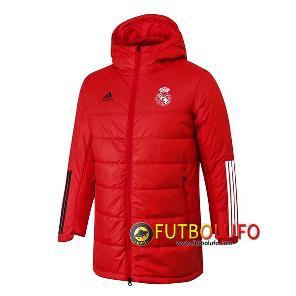 Chaqueta De Plumas Real Madrid Roja 2020 2021