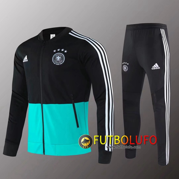 Chandal del Alemania Negro 2020 2021 Chaqueta + Pantalones