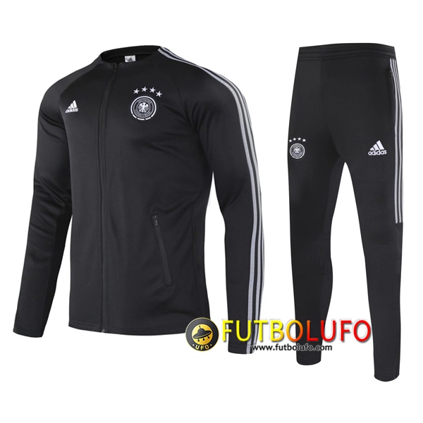 Chandal del Alemania Negro 2020 2021 Chaqueta + Pantalones