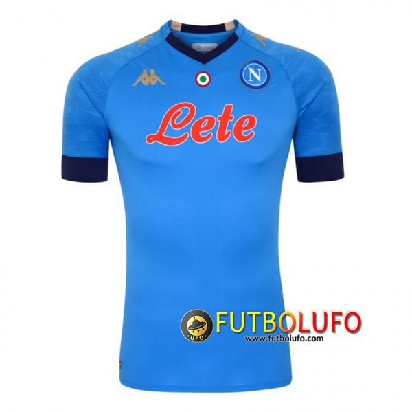 Camiseta Futbol SSC Napoles Europa Primera 2020/2021