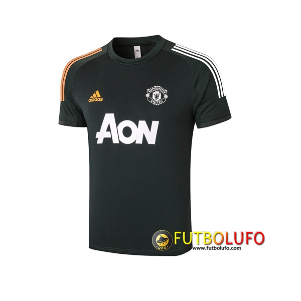 Camiseta Entrenamiento Manchester United Verde 2020/2021