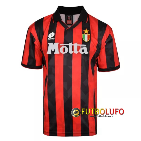 Camiseta Futbol Milan AC Retro Primera 1993/1994