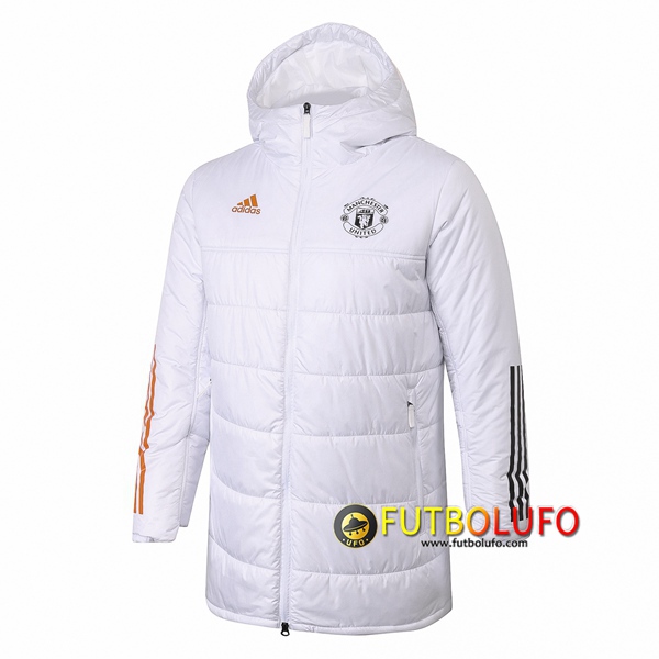 Chaqueta De Plumas Manchester United Blanco 2020 2021