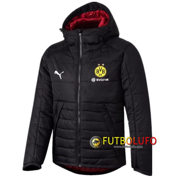 Chaqueta De Plumas Dortmund BVB Negro 2020 2021