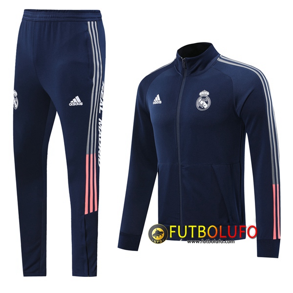 Chandal del Real Madrid Azul 2020 2021 Chaqueta + Pantalones
