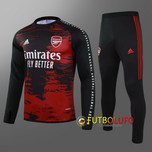 Chandal del Arsenal Ninos Negro 2020/2021 Sudadera + Pantalones