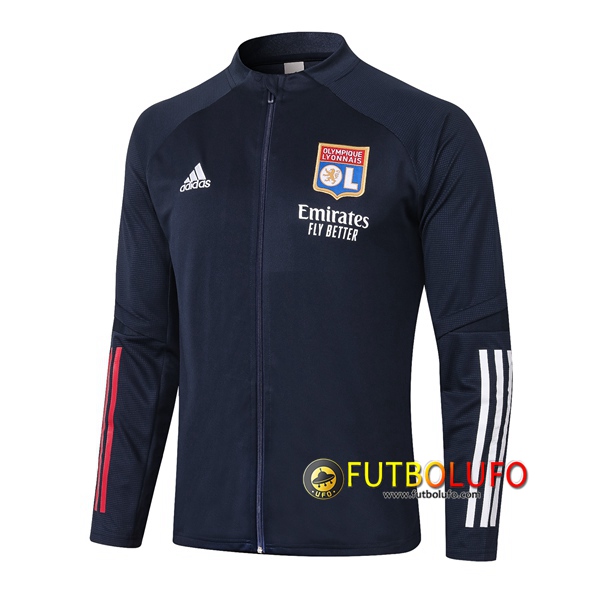 Chaqueta Futbol Lyon OL Azul 2020/2021
