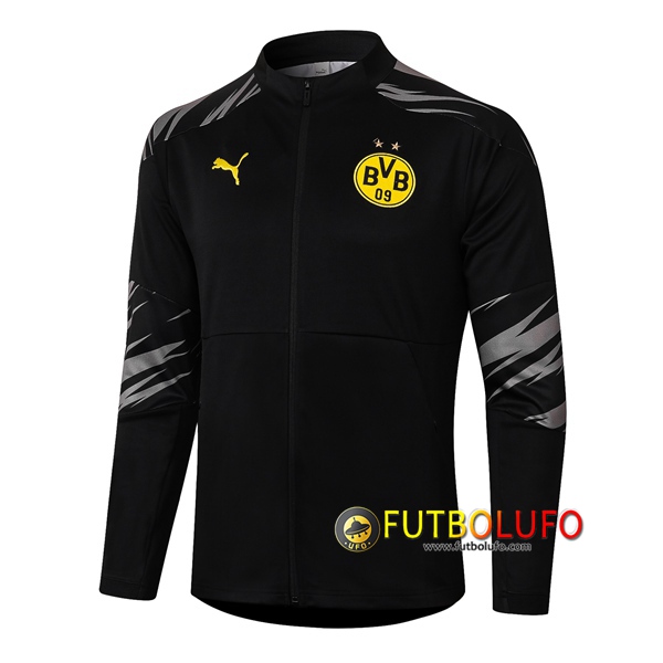 Chaqueta Futbol Dortmund BVB Negro 2020/2021