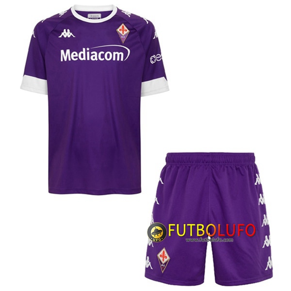 Camiseta Futbol ACF Fiorentina Ninos Primera 2020/2021