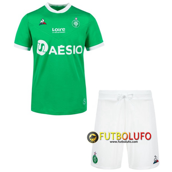 Camiseta Futbol AS St Etienne Ninos Primera 2020/2021