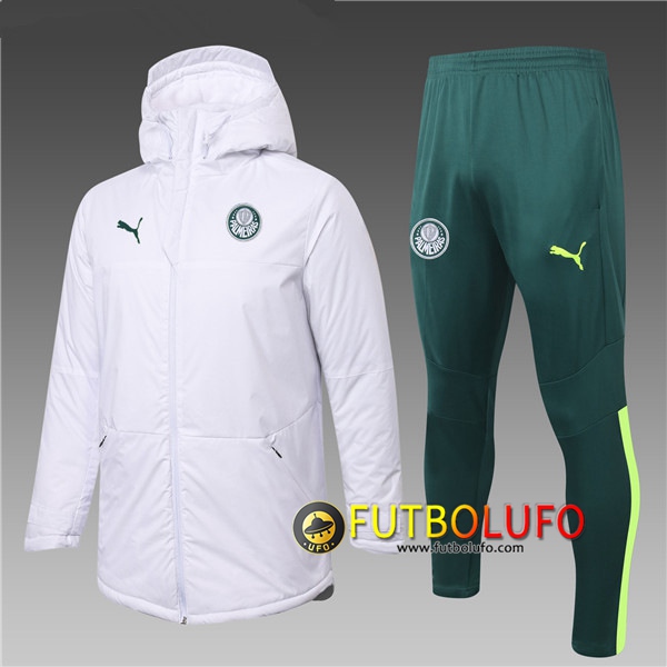 Chaqueta De Plumas Palmeiras Blanco + Pantalones 2020 2021