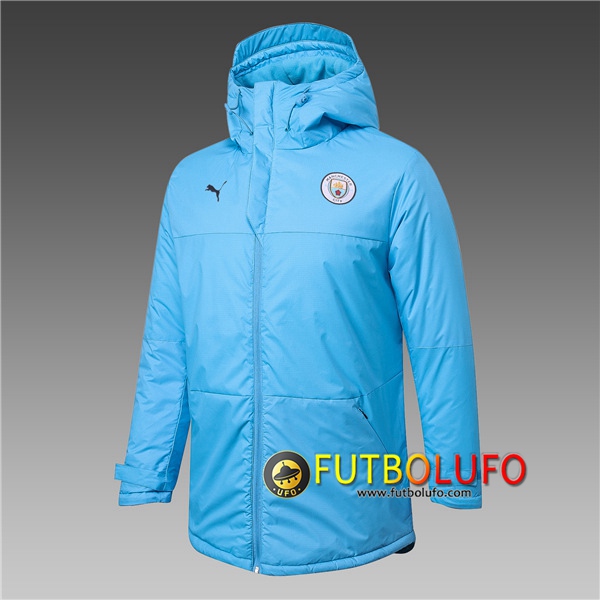 Chaqueta De Plumas Manchester City Azul 2020 2021