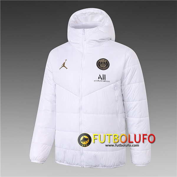 Chaqueta De Plumas PSG Jordan Blanco 2020 2021