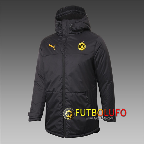 Chaqueta De Plumas Dortmund BVB Negro 2020 2021